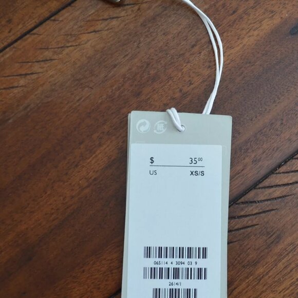 Women's silver leather belt by COS XS/S 36" long 27" -32" waist NWT - Picture 2 of 3